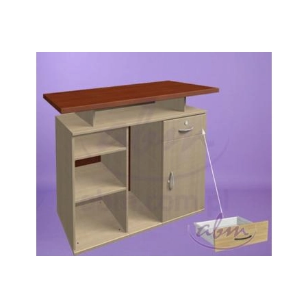 Szuflada z zamkiem do lady LK7 i LK8 klon,limba ,limba czekoladowa